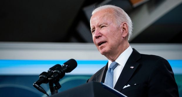 President Joe Biden has moved to freeze about $7bn in assets