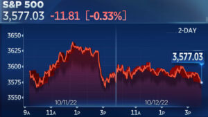 <strong>US S&P 500 ends week nearly 6% higher as inflation data raise investor hopes</strong>
