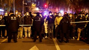 <strong>Shanghai rocked by protests as zero-Covid anger spreads</strong>