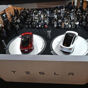 <strong>Tesla shares lose $85bn in market value over brutal week</strong>