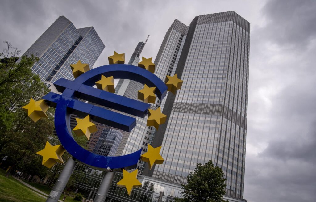 Eurozone inflation falls to 2.4% as underlying price pressures ease