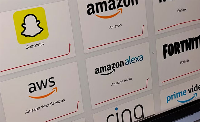 Amazon’s cloud business hit by outage