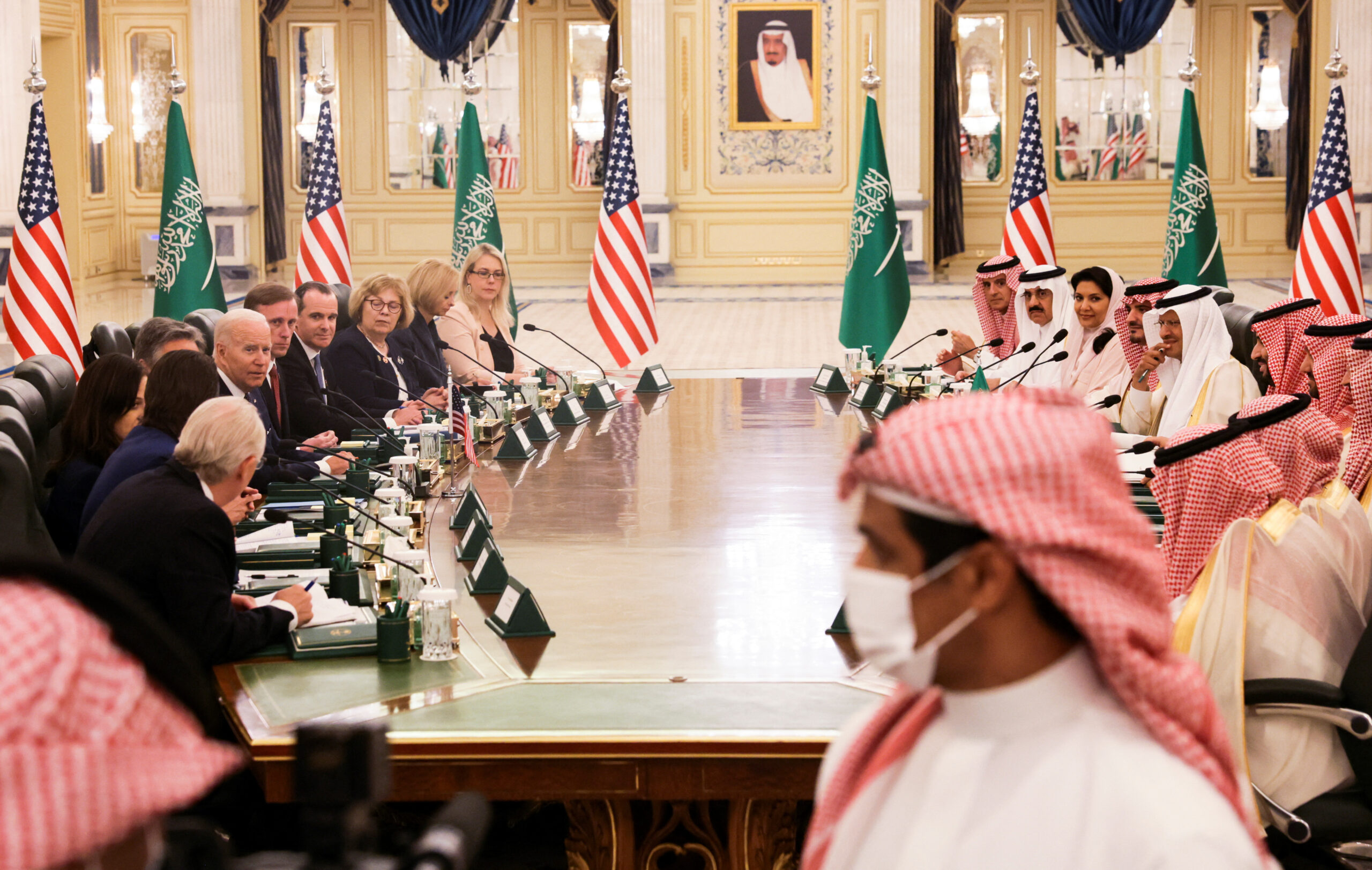 US Reaches Initial Deal With Saudi Arabia on Nuclear Sharing.