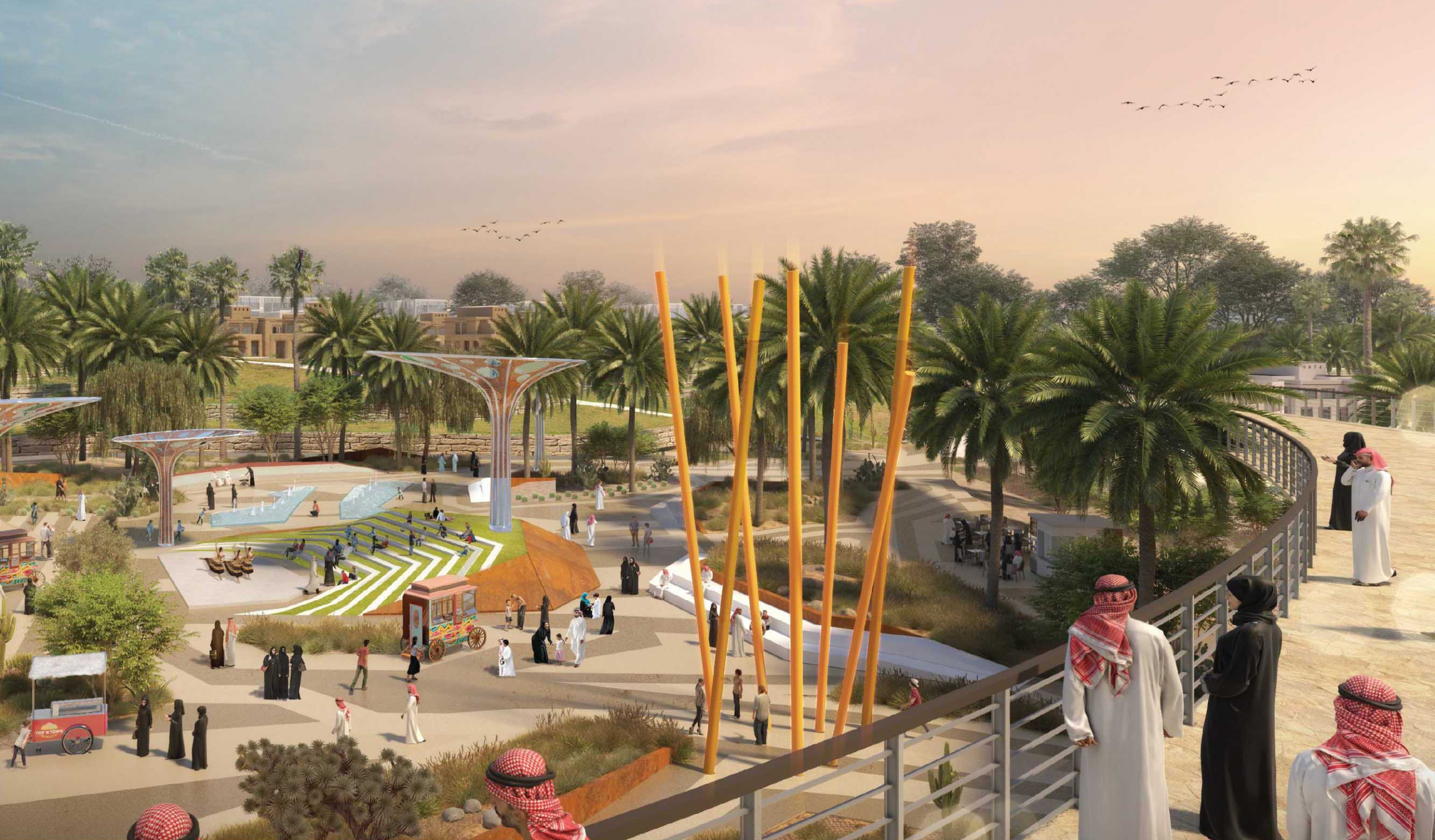 Saudi Arabia opens USD 1 bn theme park as kingdom pushes ahead with megaprojects.