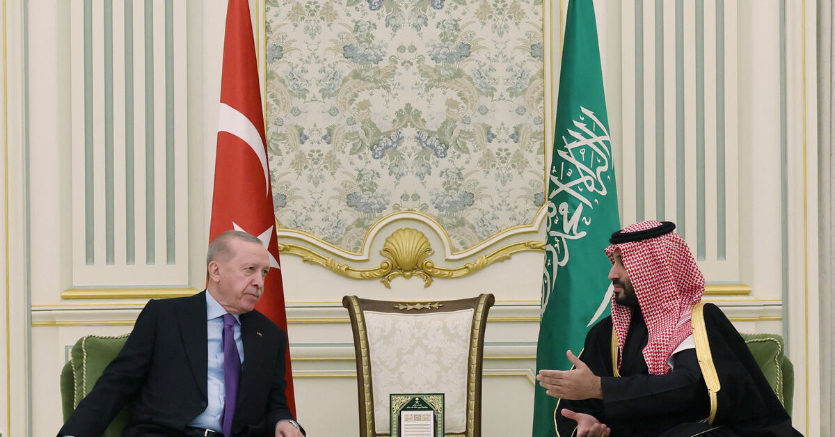 Turkiye determined to take relations with Saudi Arabia to higher level, Erdogan tells crown prince.