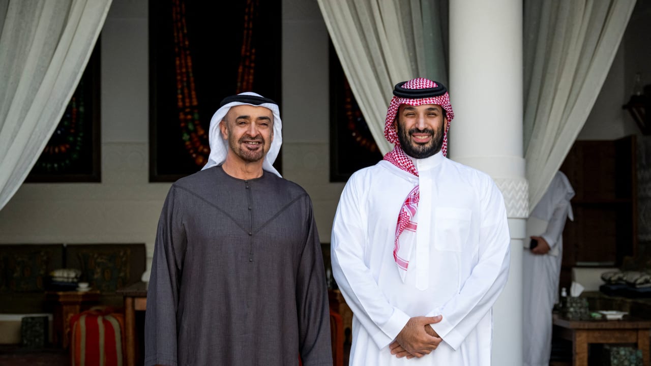 Saudi and UAE officials signal unity after months of tensions.
